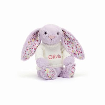 Jellycat Blossom Jasmine Konijn with Cream Jumper | FN0182634